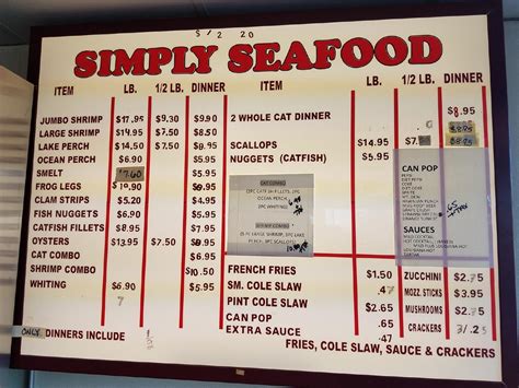 Simply seafood - 234 reviews of Simply Seafood & Oyster Bar "The last great seafood bargain of PCB is not technically in PCB, but Lynn Haven. 10 bucks gets you a pound of fresh, steamed, perfectly seasoned shrimp (or the catch of the day, or crab legs, or..) and two sides. We got a shrimp dinner and a fish dinner, both fantastic. 